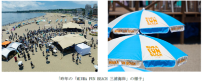 今年の夏も三浦海岸に海水浴場開設！「MIURA FUN BEACH 三浦海岸」