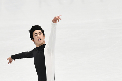 チェンが男子SP首位発進、GPシリーズ初戦スケート・アメリカ