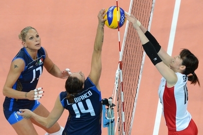 日本、イタリアに敗れる