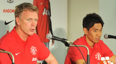マンUの香川が会見、「素晴らしい試合でアピールしたい」