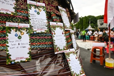 「クリスマス禁止令」に抗議の男性、「ヘイトスピーチ」の罪で起訴される インドネシア