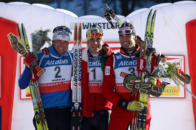 コットレル シーズン初優勝を飾る、スキーW杯距離