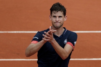 ティエムが3年連続の全仏4強、疲れ切ったズベレフにストレート勝利