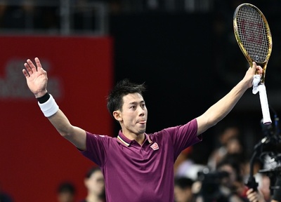 錦織がガスケ退け楽天ジャパンOP決勝へ、3度目Vかけ予選勝者と激突