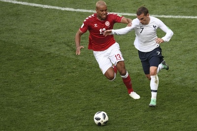 フランスがC組首位通過、デンマーク戦は今大会初ノーゴール決着