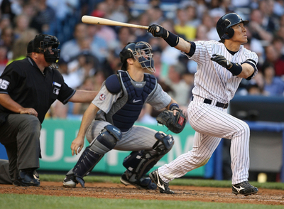 松井秀喜 4打数無安打に終わる