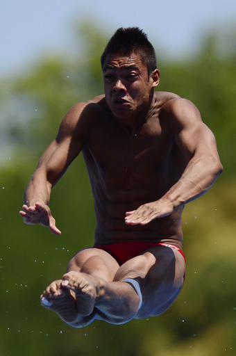 李が男子1メートル板飛び込みで連覇、第15回世界水泳