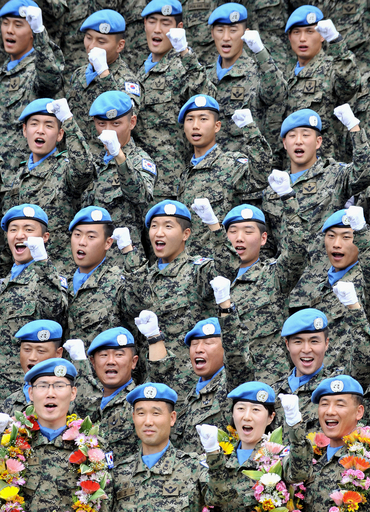 韓国軍兵士360人レバノンへ、国連PKOに参加