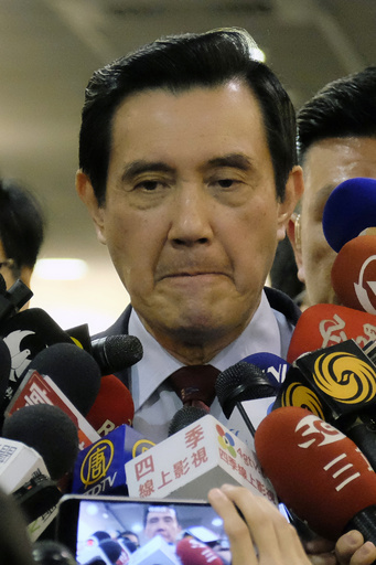 台湾の馬前総統、在任時の情報漏えい疑惑で無罪