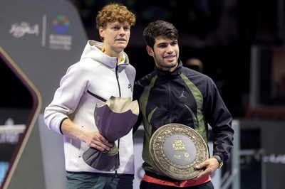 シナーがエキシビ決勝でアルカラス撃破 ライバル関係は「できるだけ長く」