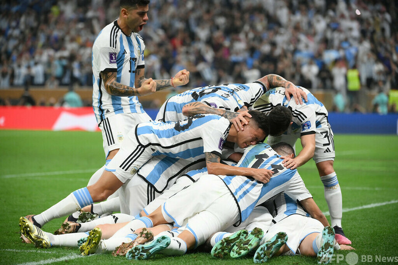メッシ擁するアルゼンチン、仏破り3度目のW杯制覇