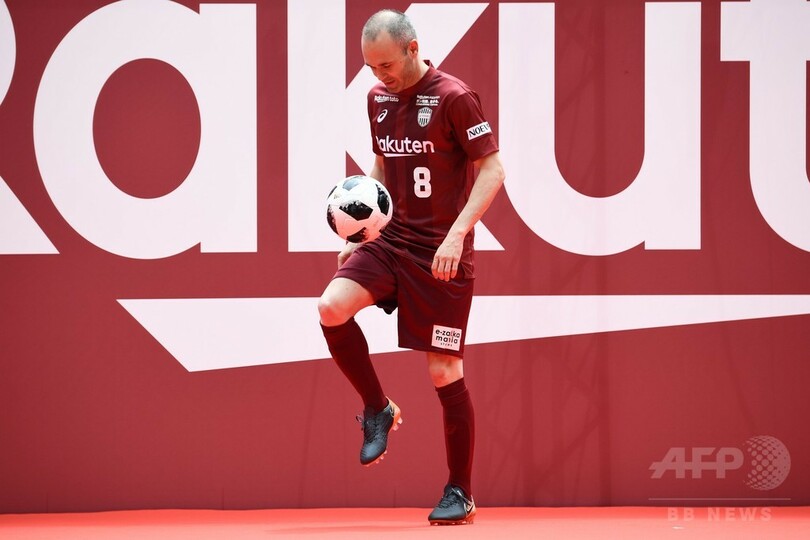 イニエスタが神戸本拠地に初登場、「アジアを制覇したい」