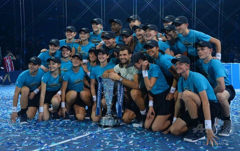 ディミトロフが初出場でファイナル制覇、飛躍のシーズンを歓喜で終える