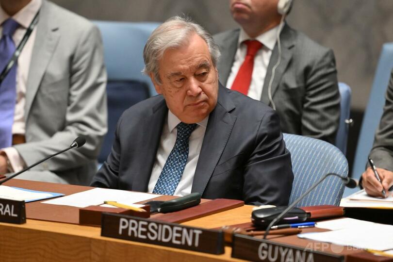 国連事務総長、米国のイラン攻撃は「危険なエスカレーション」