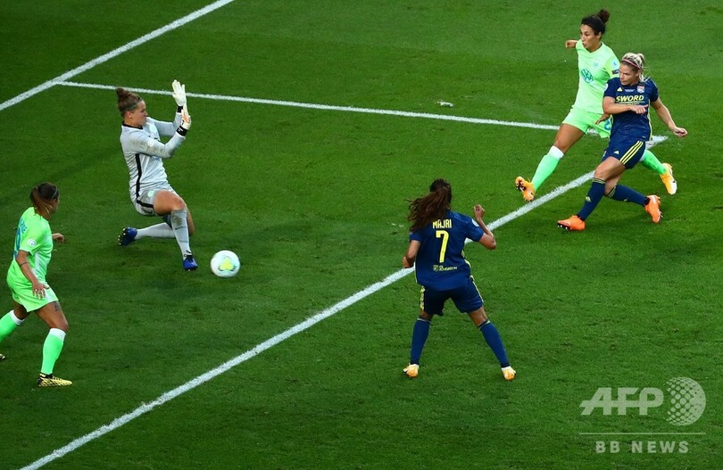 リヨンが女子欧州CL5連覇、熊谷が強烈ミドルで決勝点