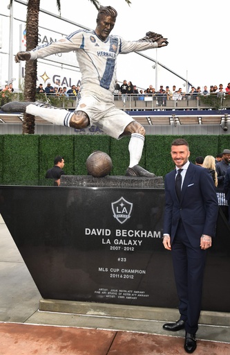 ベッカム像 David Beckham Real Madrid Figure FT Champs 12 Inches 30 cm