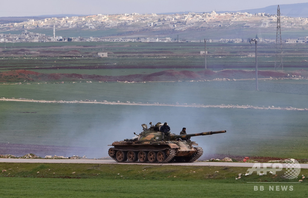 シリア北西部で政権軍とトルコ軍が交戦 70万人近く避難 写真5枚 国際ニュース Afpbb News