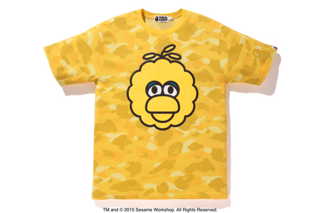 ア ベイシング エイプ×セサミ ストリート、コラボアイテム25日発売