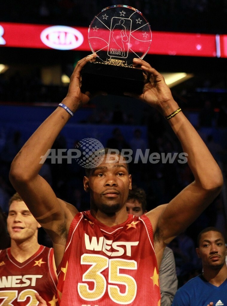 ウエストが勝利、デュラントがMVP初受賞 NBAオールスター 写真25枚
