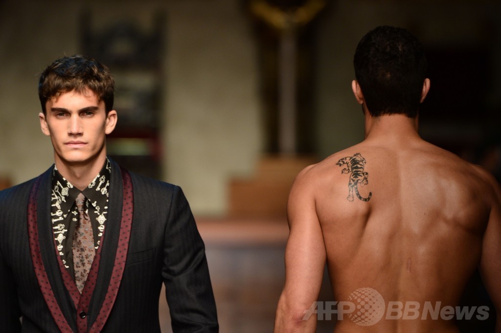 ＜14/15年秋冬ミラノ・メンズコレクション＞ドルチェ＆ガッバーナ