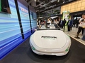 ２０２３年に開かれた第６回中国国際輸入博覧会のパナソニックブース（2023年11月6日撮影）。(c)Xinhua News