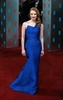 英国アカデミー賞（British Academy Film Awards）授賞式に出席した女優ジェシカ・チャステイン（Jessica Chastain、2013年2月10日撮影）。(c)AFP/ANDREW COWIE