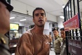 タイ首都バンコクの裁判所に出廷したハキム・アライビ氏（2019年2月4日撮影）。(c)Lillian SUWANRUMPHA / AFP