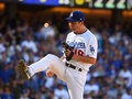 18MLB、ナ・リーグ西地区優勝決定戦、ロサンゼルス・ドジャース対コロラド・ロッキーズ。8回に三振を奪って喜ぶロサンゼルス・ドジャースの前田健太（2018年10月1日撮影）。(c)Jayne Kamin-Oncea/Getty Images/AFP