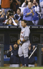 12MLB、カンザスシティ・ロイヤルズ（Kansas City Royals）対デトロイト・タイガース（Detroit Tigers）。試合後、観衆の声援に応えるデトロイト・タイガースのミゲル・カブレラ（Miguel Cabrera、2012年10月3日撮影）。(c)AFP/Getty Images/Ed Zurga