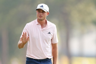 オーベリが首位浮上 松山は3打差8位に 全米OP