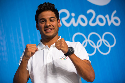 リオ五輪の難民選手、セルフィー断られたフェルプスとの再会願う