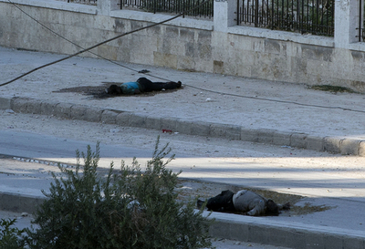 シリア「最悪の日」、1日の死者305人