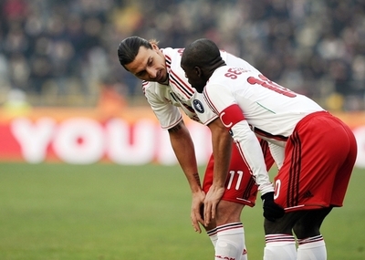 ACミランはボローニャと引き分ける