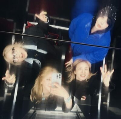 2NE1、久々の全員集合