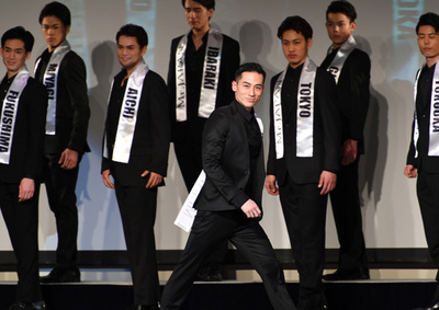 イケメンの頂点目指し火花、ミスター・ジャパン　東京
