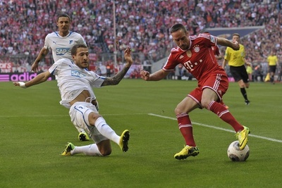 優勝決めたバイエルン、ホッフェンハイムと引き分ける