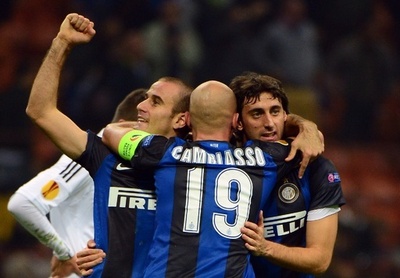 インテルがパルチザンに辛勝、ヨーロッパリーグ