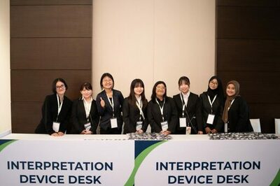 日本女子大学建築デザイン学部の学生4名が日本建築センター主催の海外研修プログラムに参加 ― インドネシア・ジャカルタで開催された国際セミナーの運営に参画 ―