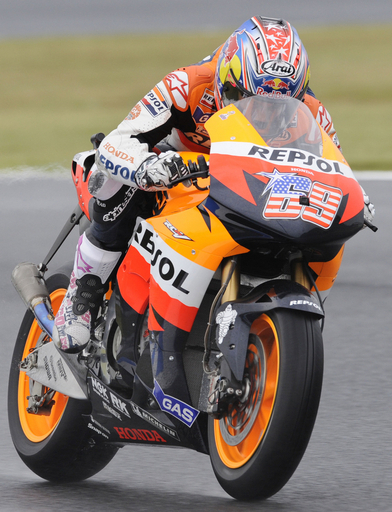 ヘイデン 日本GPフリー走行1回目でトップタイム