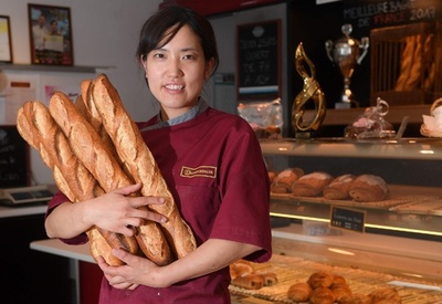 仏バゲットコンクールで日本人女性が優勝