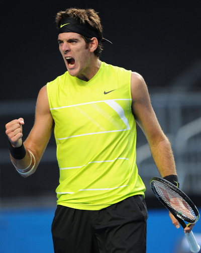 デルポトロ ブレークとの熱戦を制し3回戦へ、全豪オープンテニス