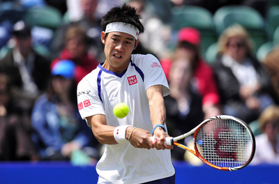 錦織、ウィンブルドン前哨戦は準決勝敗退