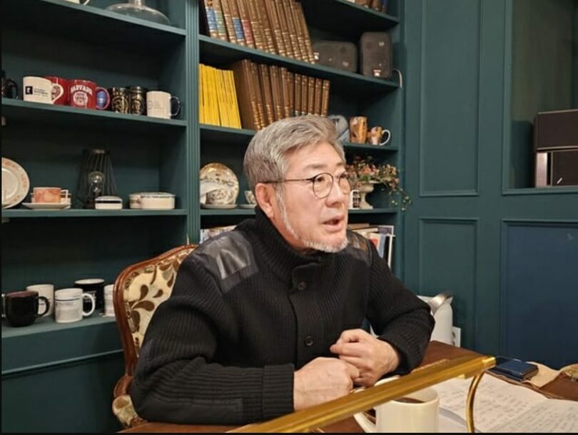 中央大学芸術大学院のキム・チャンヒョン招聘教授(c)KOREA WAVE