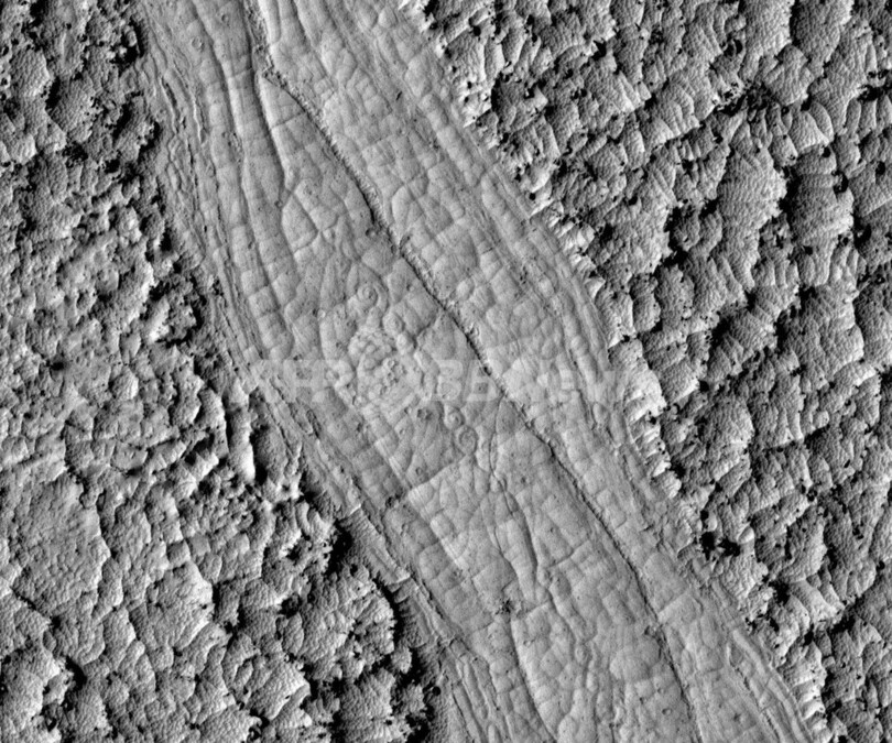 火星の渦巻き模様は溶岩が流れてできたもの、米研究