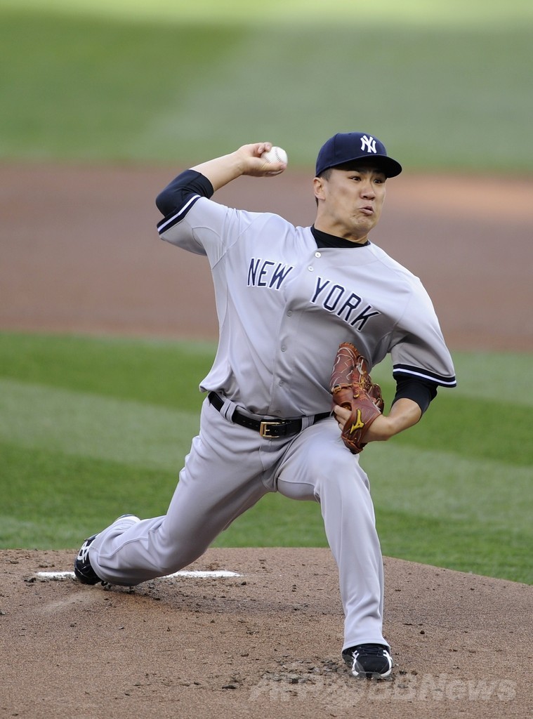田中が先発のヤンキース、連敗をストップ
