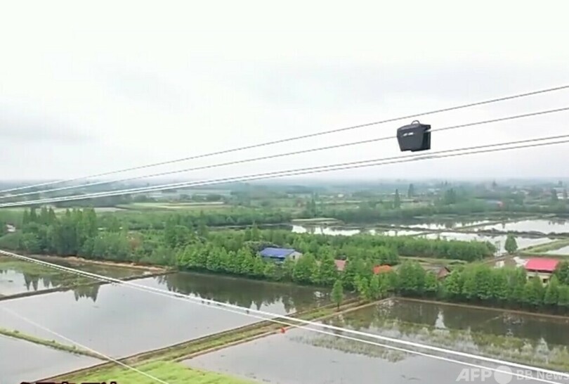 空中と水上の両方で作業できる新型スマートロボットがスマート博に登場