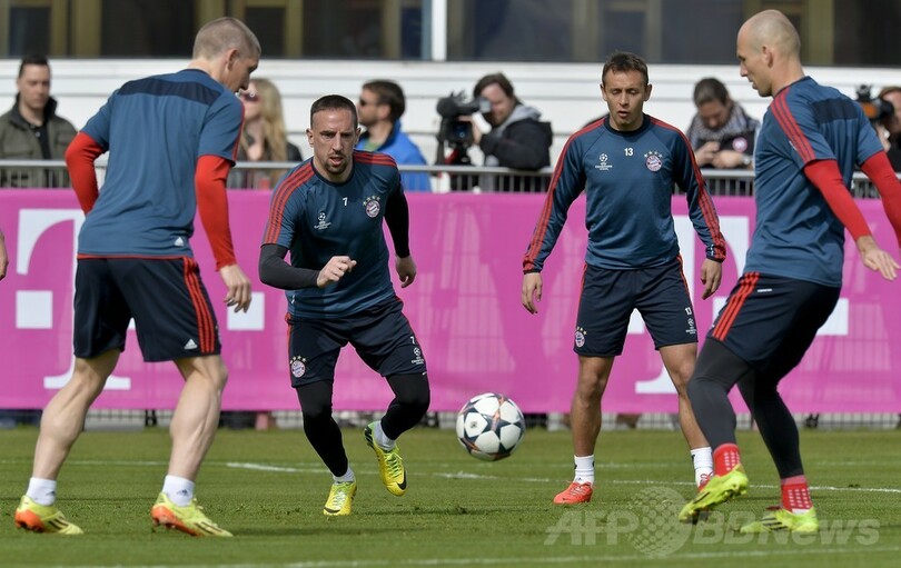 バイエルンがマンU戦に向けて調整、欧州CL