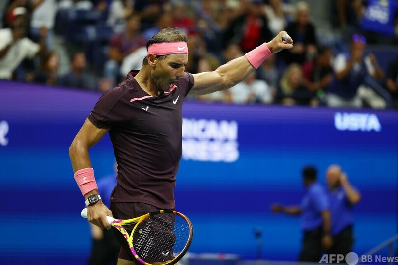 ナダル、ガスケに18連勝 全米OP4回戦進出