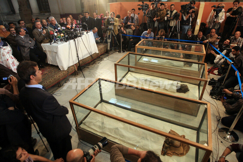 ツタンカーメン王はマラリアで死亡、アクエンアテン王が父 ついになぞが明らかに