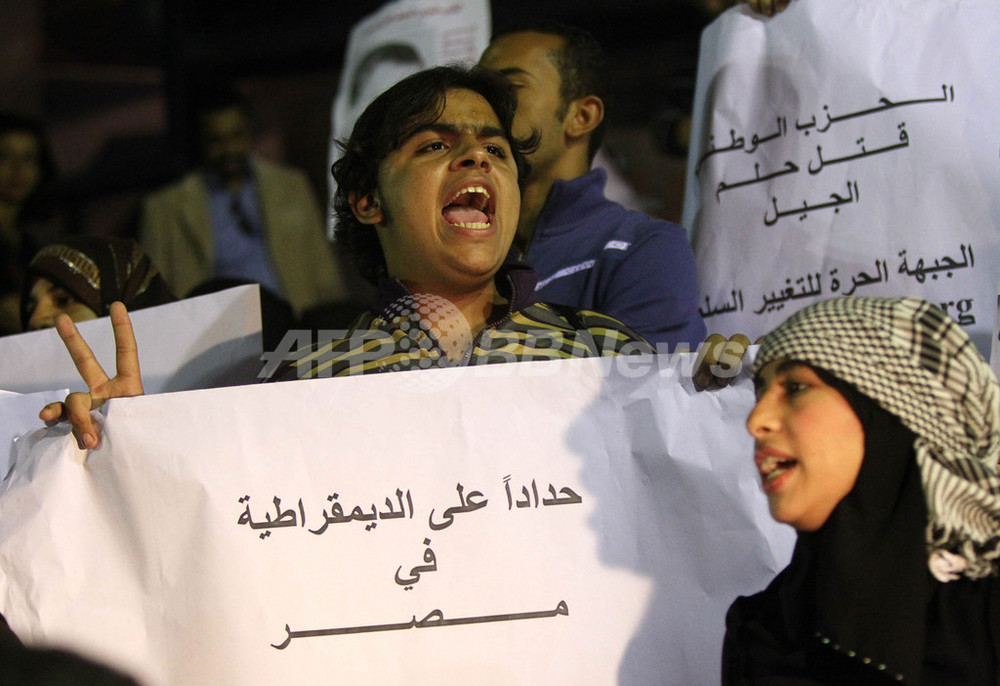 エジプト議会選挙、第1回投票は与党NDPが圧勝 写真3枚 国際ニュース：AFPBB News